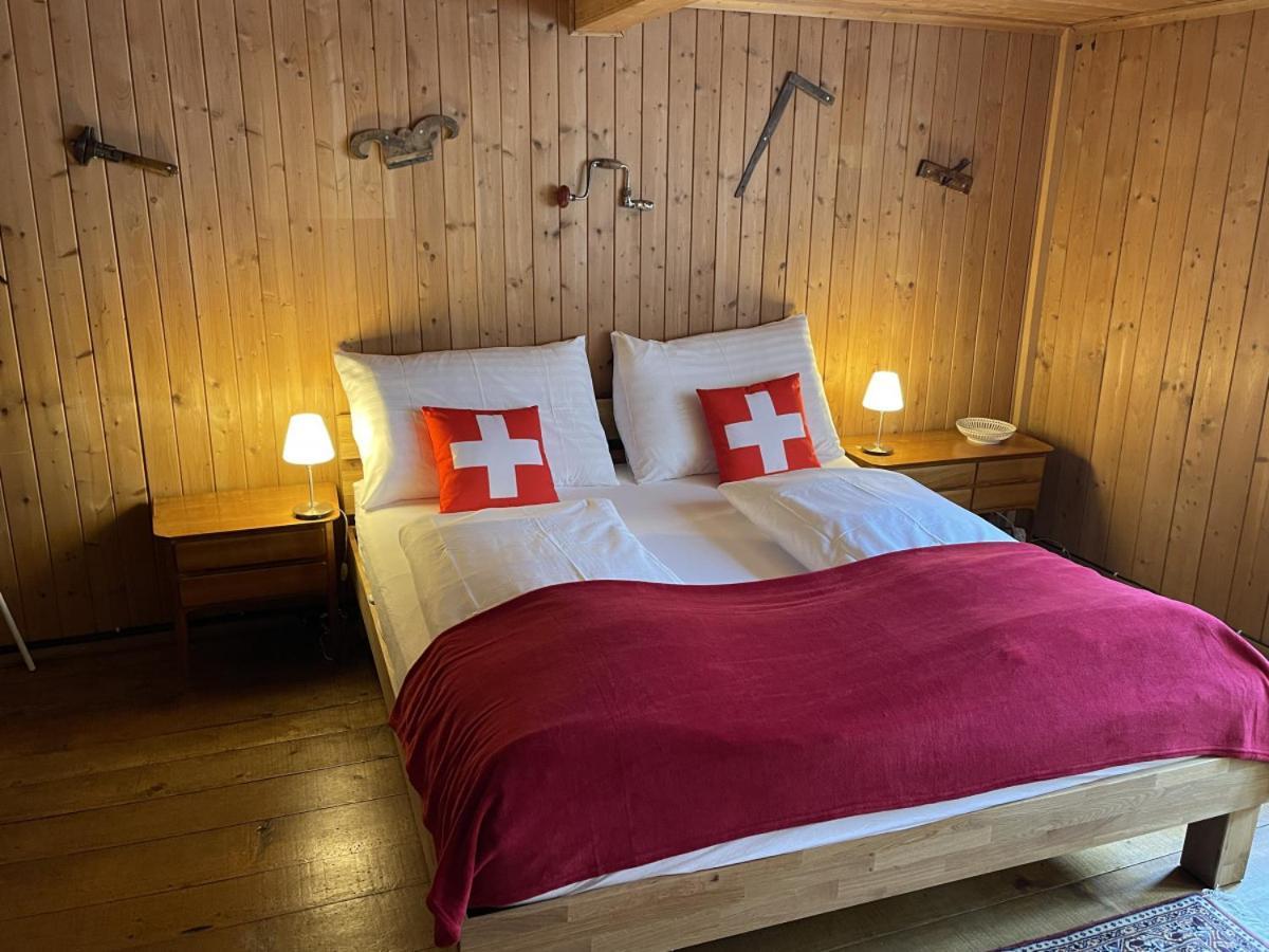 Swisshut Stunning Views Alps Lake - Chalet Erli دارليغن المظهر الخارجي الصورة