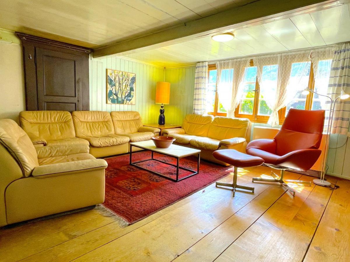 Swisshut Stunning Views Alps Lake - Chalet Erli دارليغن المظهر الخارجي الصورة