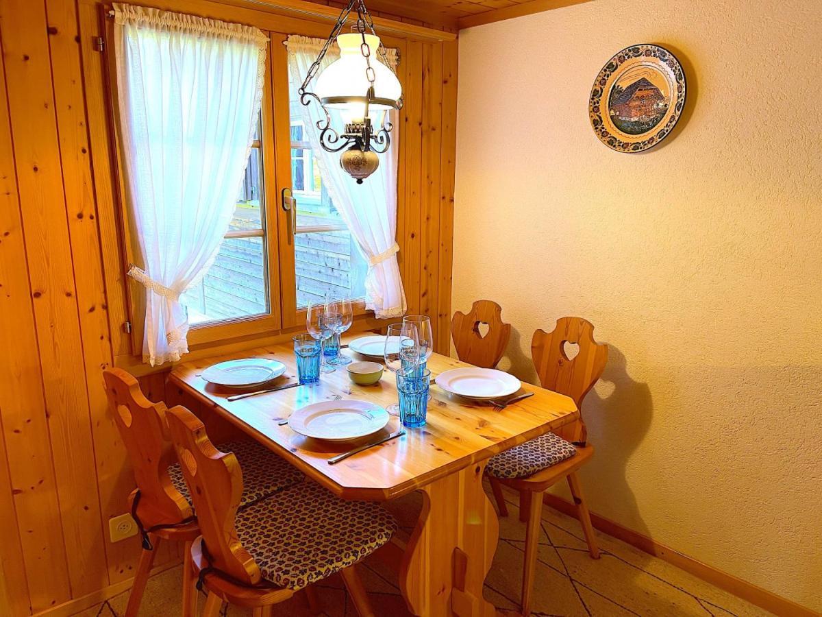 Swisshut Stunning Views Alps Lake - Chalet Erli دارليغن المظهر الخارجي الصورة