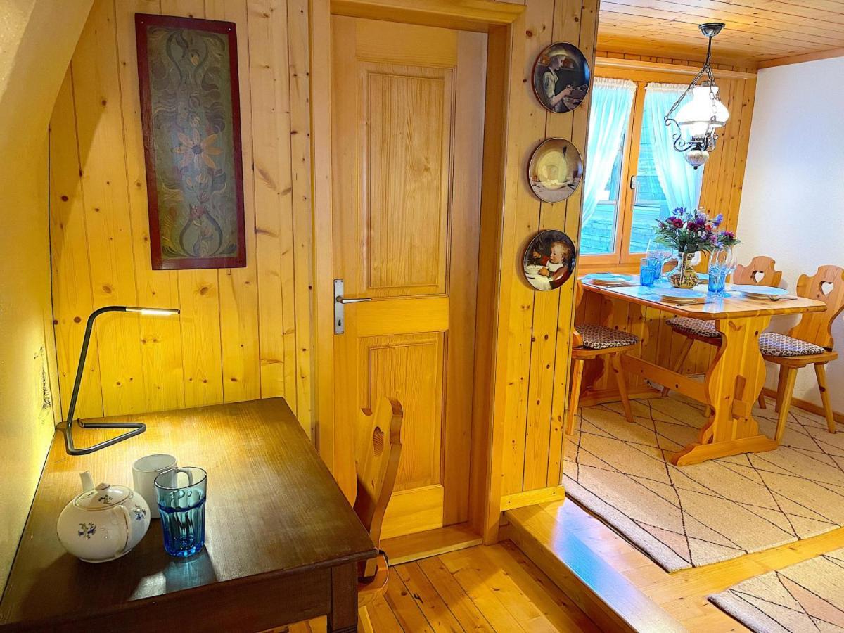 Swisshut Stunning Views Alps Lake - Chalet Erli دارليغن المظهر الخارجي الصورة