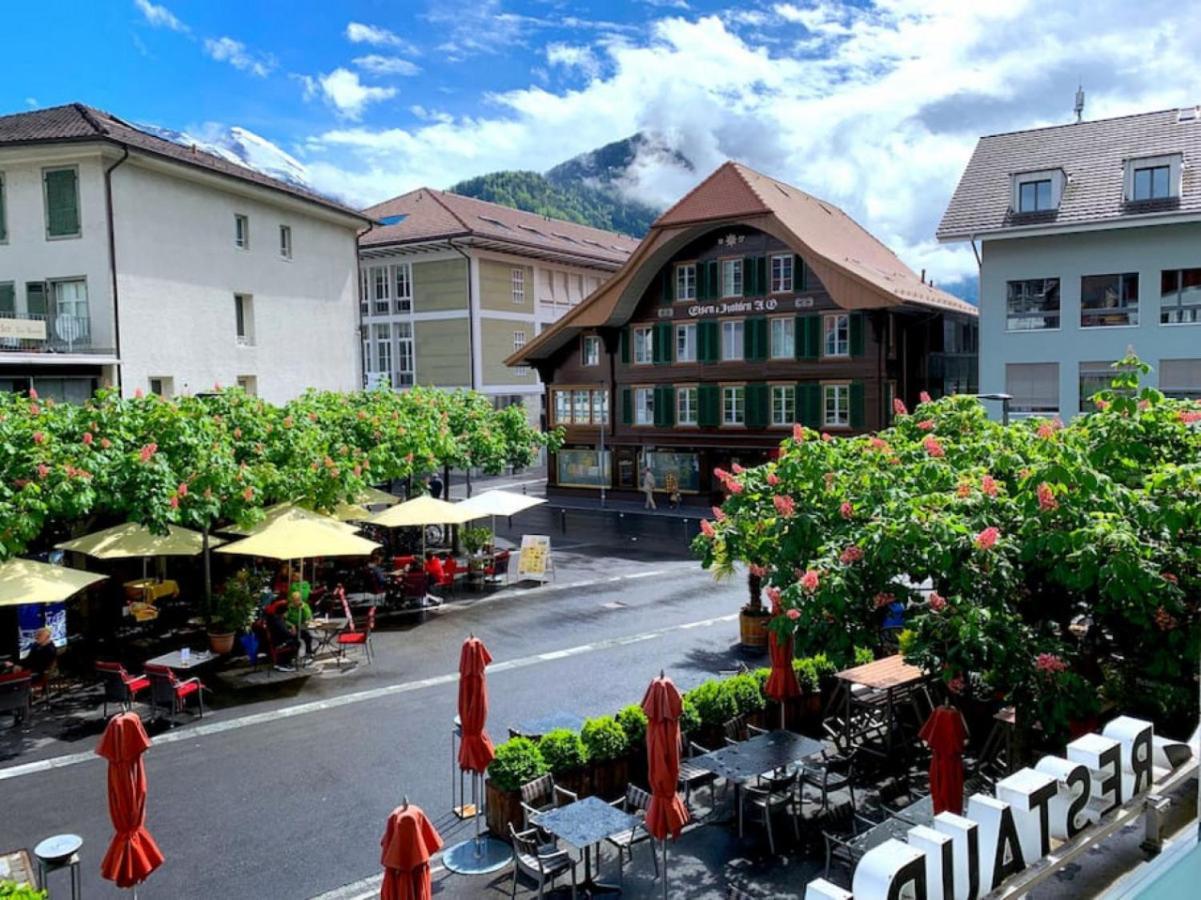 Swisshut Stunning Views Alps Lake - Chalet Erli دارليغن المظهر الخارجي الصورة